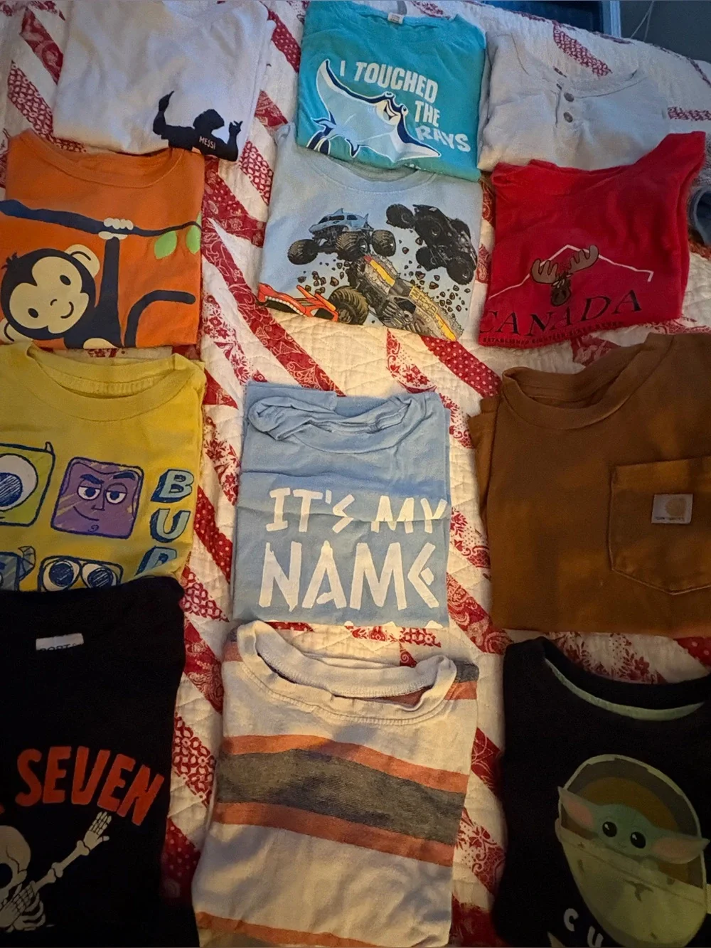 Lot of 15 Boys’ 4T T-shirts